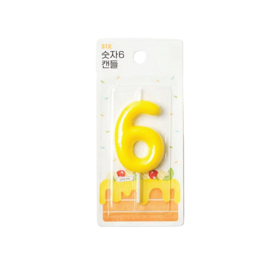 Number Candle 6