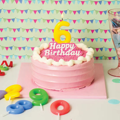 Number Candle 6