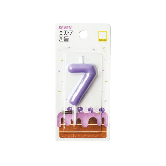 Number Candle 7