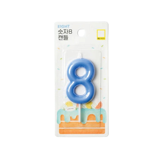Number Candle 8