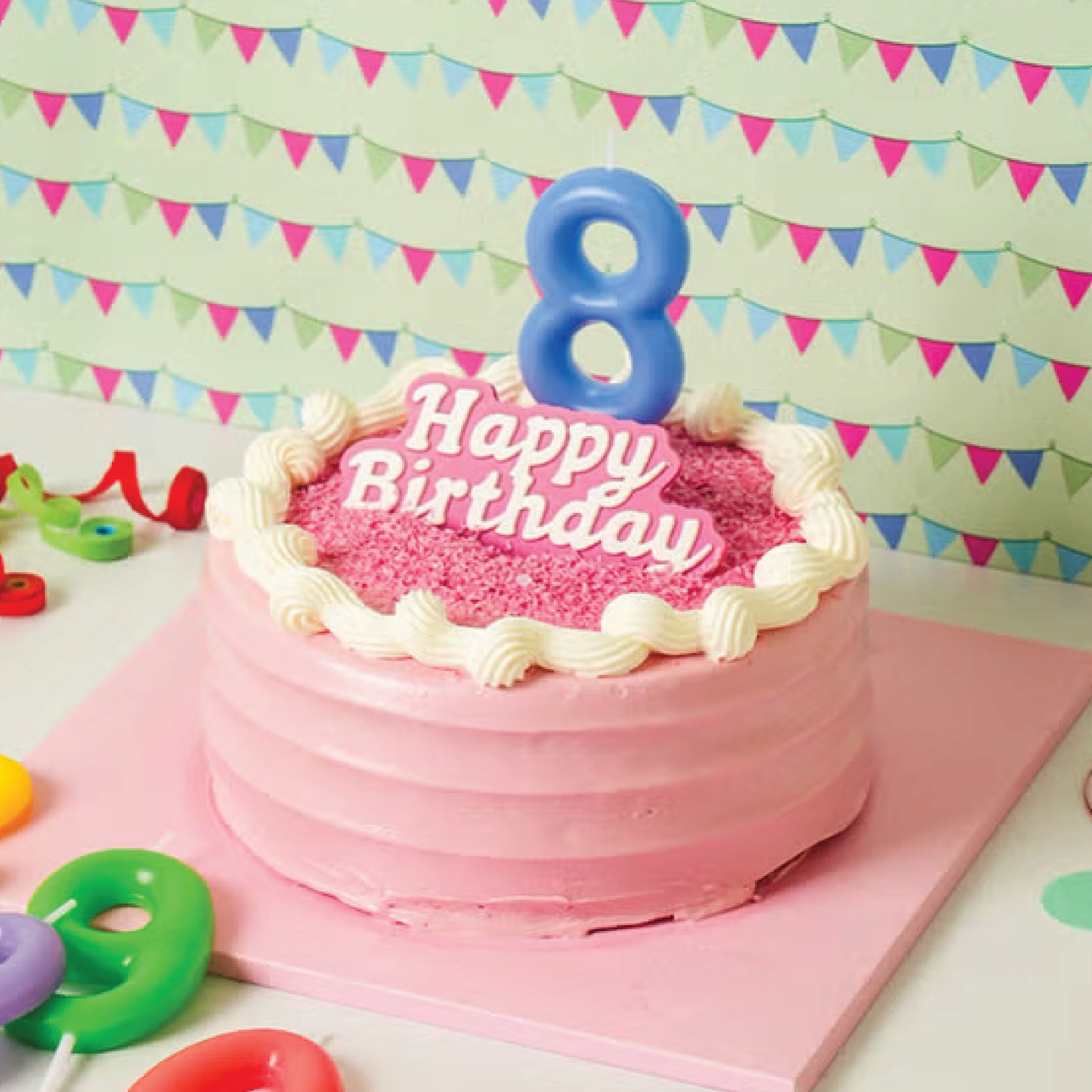 Number Candle 8