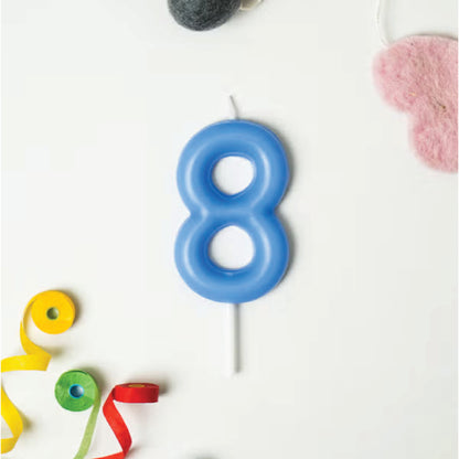 Number Candle 8