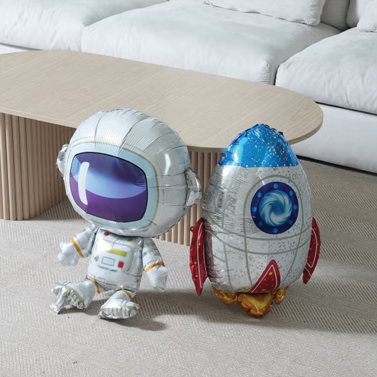 Foil Balloon Set (8pcs, Space)