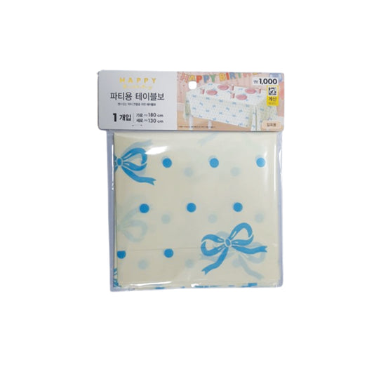 Party Tablecloth 180x130cm (Ribbon)