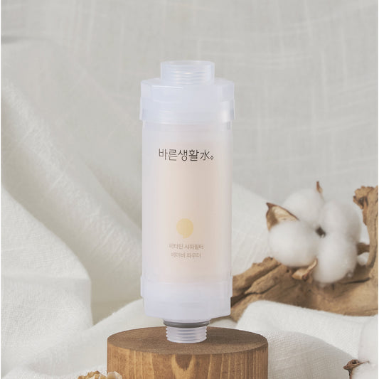 바른수 샤워필터 베이비파우더 Bareun Soo Korean Shower Filter (Baby Powder)